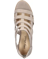 Easy Street Women's Marg Zip Gladiator Sandals