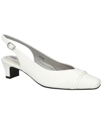 Easy Street Women's Sayo Buckle Slingback Pumps