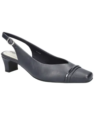 Easy Street Women's Sayo Buckle Slingback Pumps