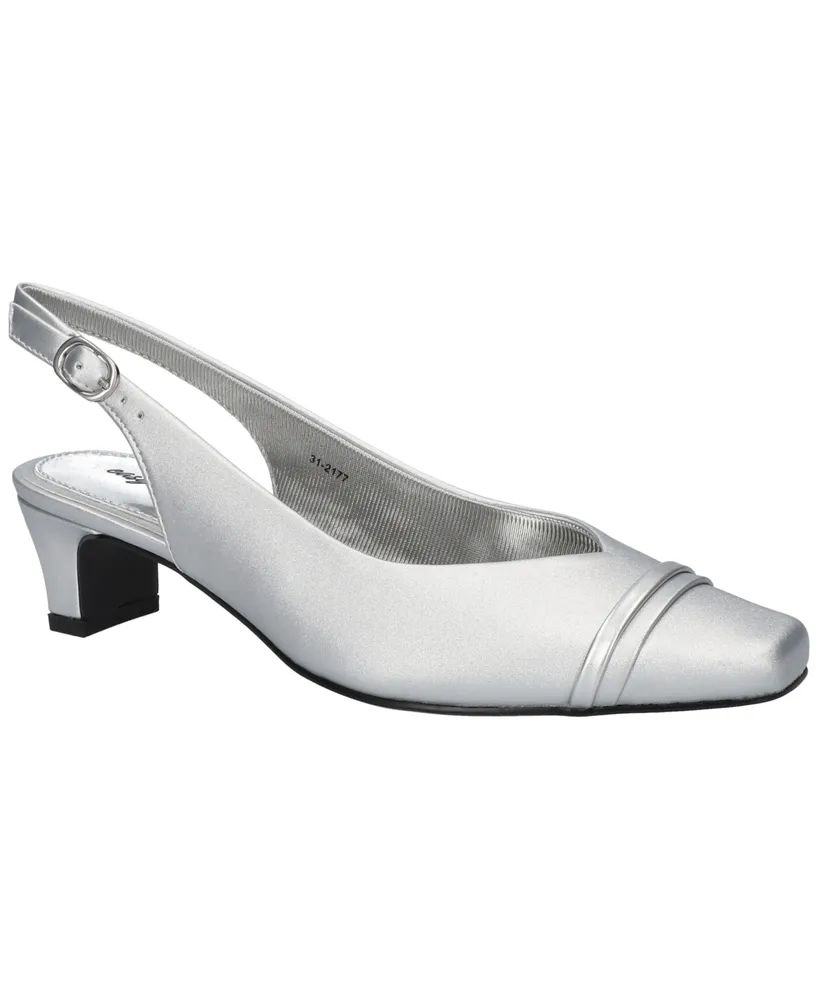 Easy Street Women's Sayo Buckle Slingback Pumps
