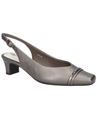 Easy Street Women's Sayo Buckle Slingback Pumps