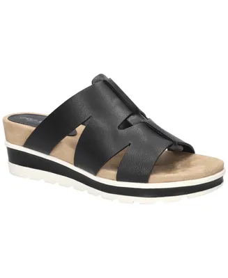 Easy Street Women's Mauna Slip-On Wedge Sandals