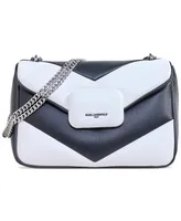 Karl Lagerfeld Paris Fleur Small Quilted Shoulder Bag