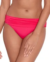 Lauren Ralph Beach Club Ruched Bikini Bottoms