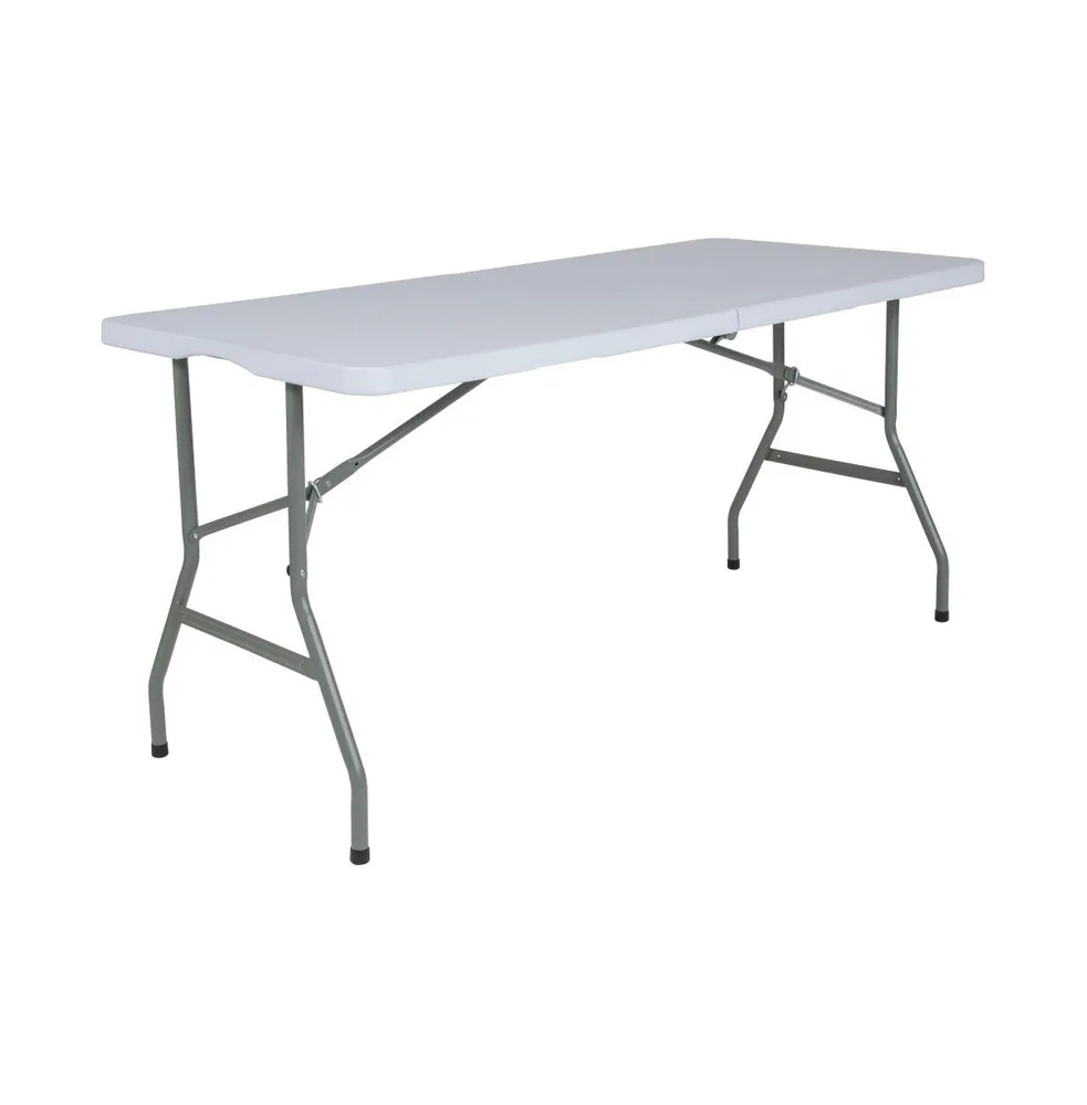 4.97-Foot Bi-Fold Plastic Folding Table