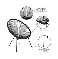 Papasan Bungee Lounge Chair