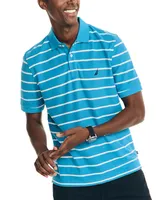 Nautica Men's Classic-Fit Striped Performance Deck Polo