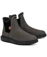Hey Dude Men's Branson Craft Leather Casual Chelsea Boots from Finish Line