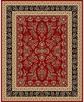 Safavieh Lyndhurst LNH331 Red and Black 4' x 6' Area Rug