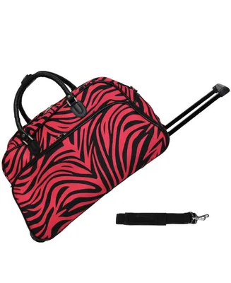 World Traveler 21-Inch Carry-On Rolling Duffel Bag