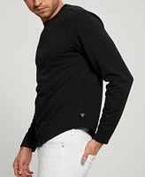 Guess Men's Textured Long-Sleeve T-shirt