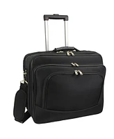 World Traveler 17-inch Rolling Laptop Case with Wheels and Handle