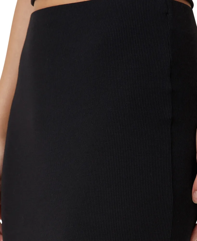 Cotton On Women's Staple Rib Maxi Skirt