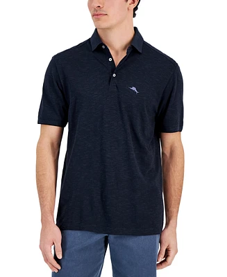 Tommy Bahama Men's Portola Point Space-Dyed Stripe Polo Shirt