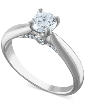 Diamond Solitaire Engagement Ring (3/4 ct. t.w.) in Platinum