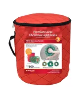 Northlight 3 Reel Christmas Light Set Quilted Storage Bag