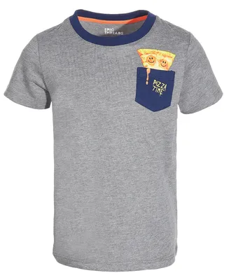 Epic Threads Little Boys Pizza Time Graphic Pocket T-Shirt, Created for Macy's
