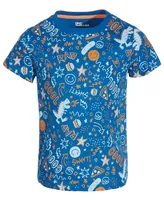 Epic Threads Little Boys Doodle-Print Cotton T-Shirt, Created for Macy's