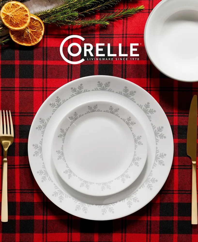 Corelle Winter 12 Pc. Dinnerware Set, Service for 4