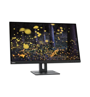 Lenovo 62D0GAR1US 27 in. E27Q-20 In-Plane Switching Display Led Monitor, Black