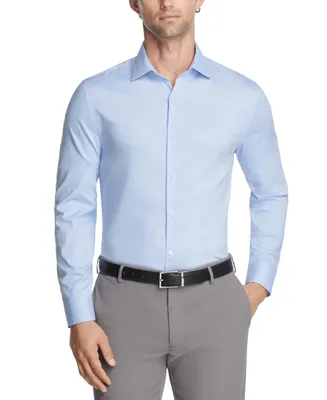 Kenneth Cole Reaction Men's Techni-Cole Slim Fit Flex Stretch Dress Shirt