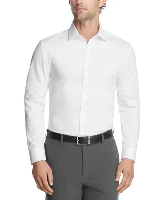 Kenneth Cole Reaction Men's Techni-Cole Slim Fit Flex Stretch Dress Shirt