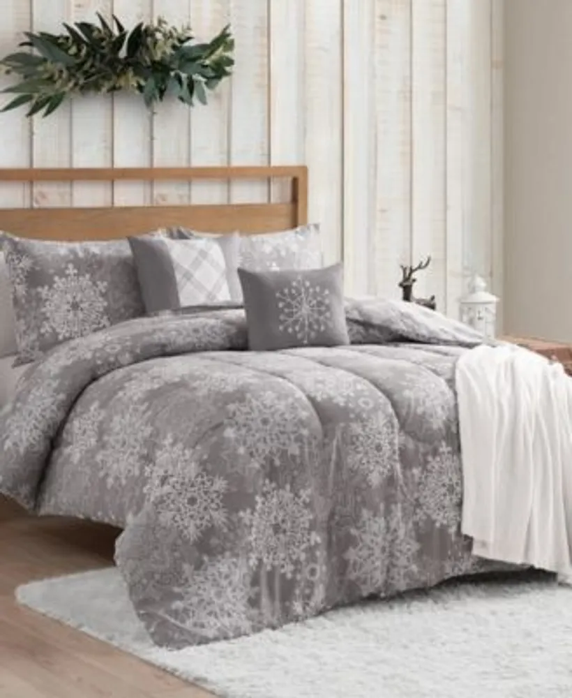 Jessica Sanders Artic Snow Reversible Comforter Sets