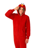 OppoSuits Little and Big Boys Elmo Zip Up Onesie Outfit