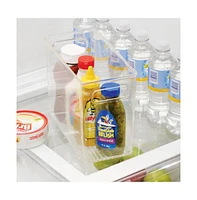 mDesign Plastic Kitchen Pantry Storage Organizer Container Bin