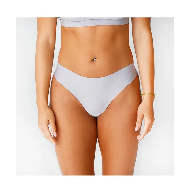 Low-Rise Logo Graphic Thong Underwear