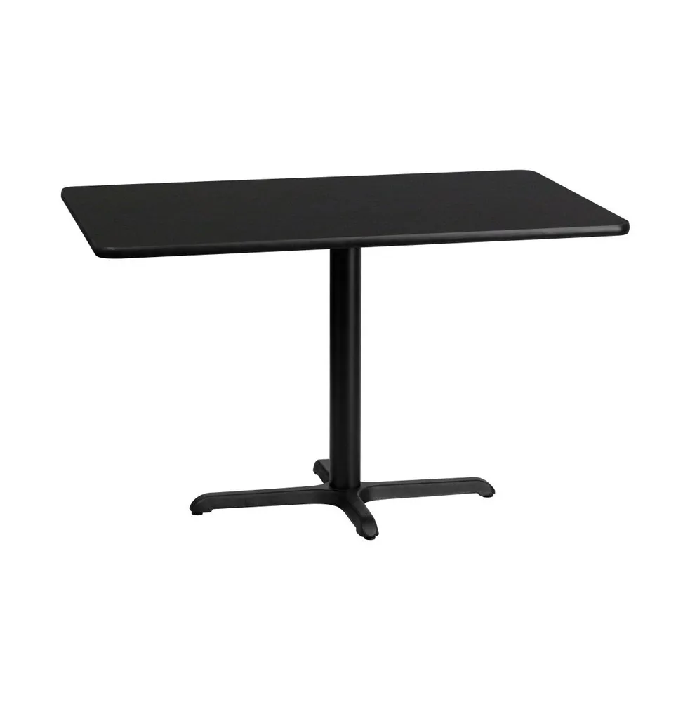 30"X48" Rectangular Laminate Table With 23.5"X29.5" Height Base