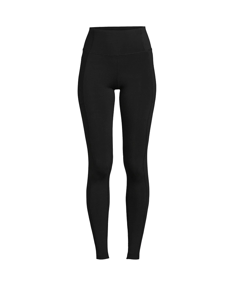 Lands' End Women's Plus Active High Impact Pocket Leggings