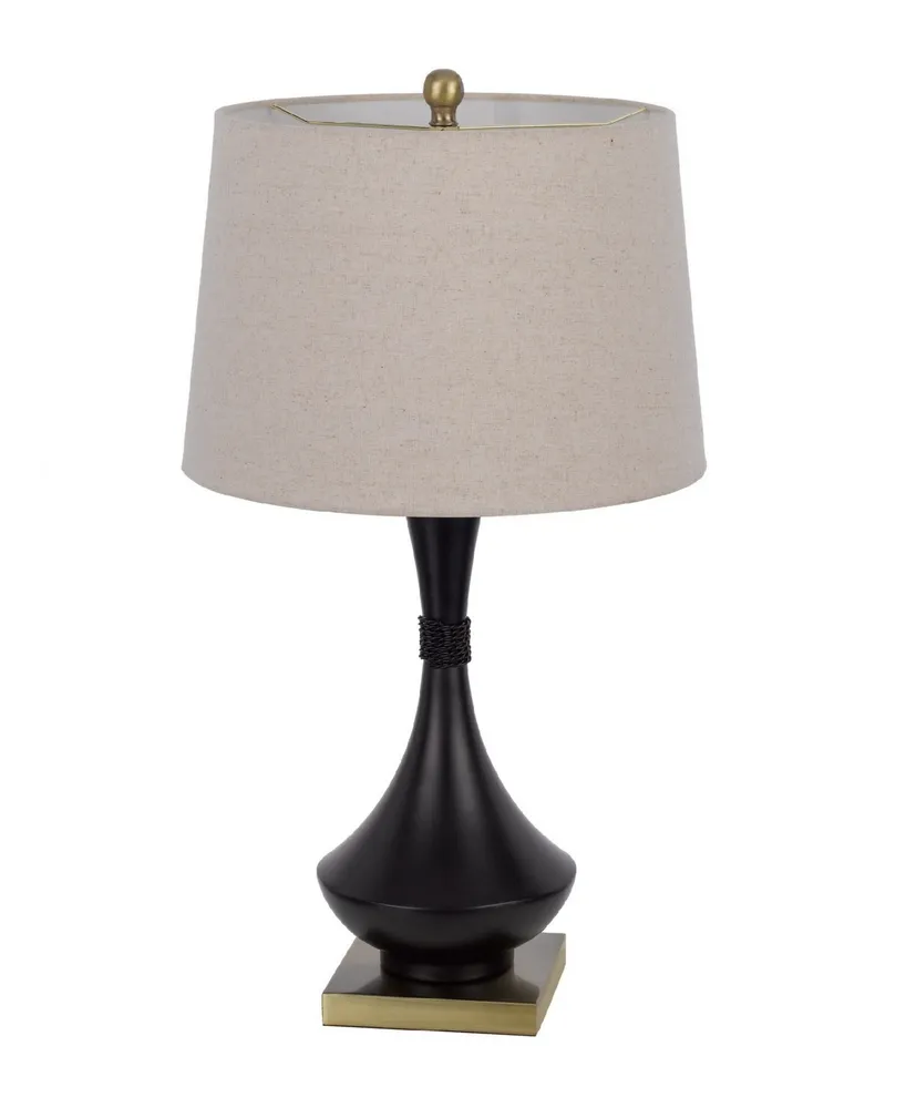26.5" Height Metal Table Lamp Set