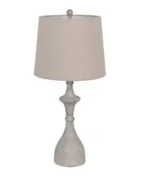 27" Height Resin Table Lamp Set