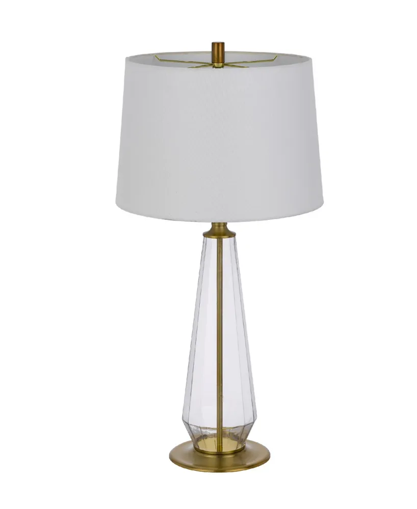 31" Height Glass Lamp Set