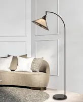 Downbridge 65" Height Metal Arc Floor Lamp with Shade