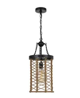 Lillington 1 Light 22" Height Metal Pendant