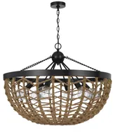 Lillington 6 Light 24" Height Metal Pendant