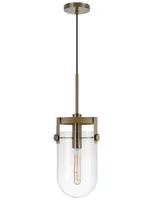 Stovall 1 Light 21" Height Metal Pendant