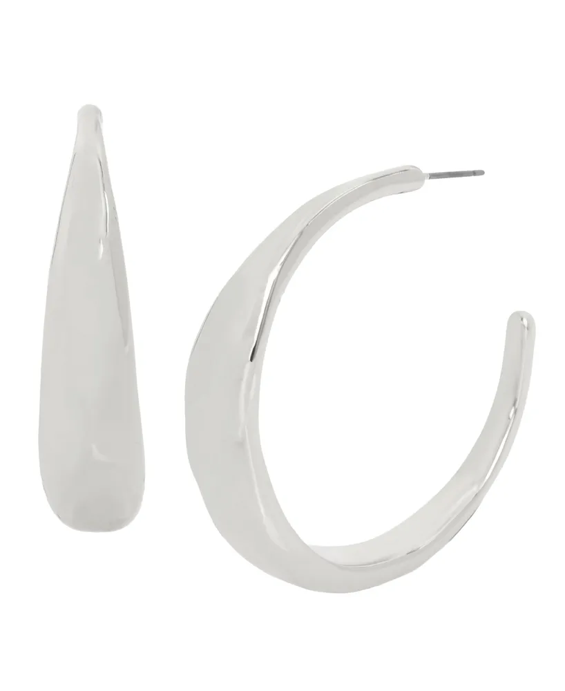 Robert Lee Morris Soho Sculpted Hoop Earrings