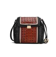 Mkf Collection Jamilah Croco-Embossed Crossbody bag