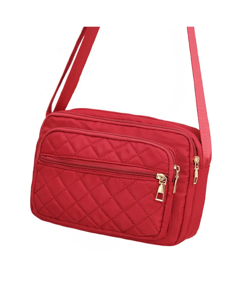 Nicci Ladies Nylon Quilted Bag