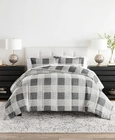 Home Collection Piece Premium Ultra Soft Gingham Comforter Set