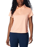 Columbia Women's Tidal Short-Sleeve Polo T-Shirt