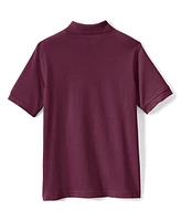 Lands' End Girls Short Sleeve Mesh Polo Shirt