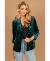 Petal and Pup Women's Vera Velvet Blazer