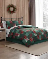 Mytex Holiday Patchwork 8-Pc. Comforter Set, Created for Macy's