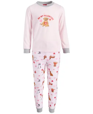Family Pajamas Toddler, Little & Big Kids Be My Valentine Pajamas Set, Created for Macy's