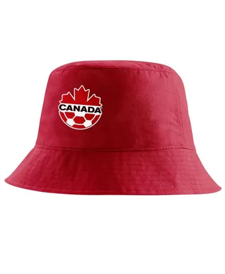 Men's Nike Red Canada Soccer Core Bucket Hat