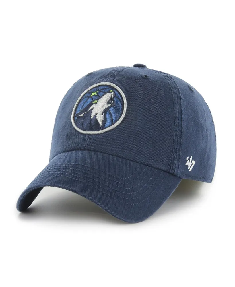 Men's '47 Brand Navy Minnesota Timberwolves Classic Franchise Fitted Hat